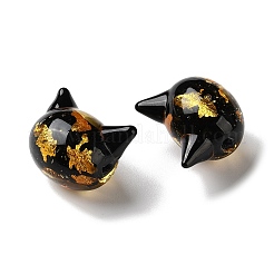 Handmade стеклянные бусины фольги&nbsp;LAMP-D005-01A