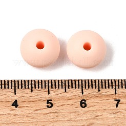 Силиконовые фокальные бусины rondelle&nbsp;SI-JX0041A-59