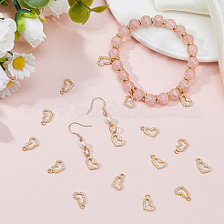 Подвески со стразами из сплава 20 шт.&nbsp;FIND-HS0001-66