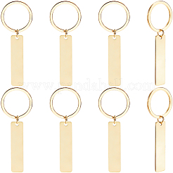 8 шт. брелок из нержавеющей стали&nbsp;KEYC-SC0001-47G