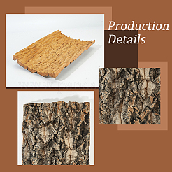 Украшение из коры дерева&nbsp;AJEW-WH20064-07B