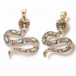 Латунные микро проложить кубического циркония подвески&nbsp;KK-R130-001G-NF