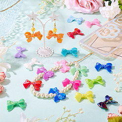 60шт 15 цвета ab цветные акриловые бусины&nbsp;CRES-TA0001-56