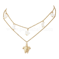 Набор украшений в виде черепахи со звездой из нержавеющей стали 304.&nbsp;SJEW-JS01351