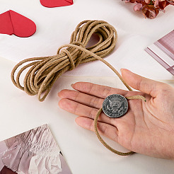 1 cordon en cuir de vachette&nbsp;WL-TA0001-11D
