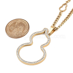 Ионное покрытие (ip) 304 нержавеющая сталь цепи ожерелья&nbsp;NJEW-M078-11G