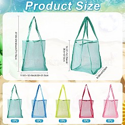 Borsa tote riutilizzabile in rete di nylon&nbsp;FB-FZCDB8F-01E