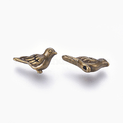 Perles en alliage de style tibétain&nbsp;X-TIBEP-GC186-AB-NR