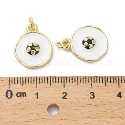 Латунь эмаль подвески&nbsp;LS-KK-D384-01G-02