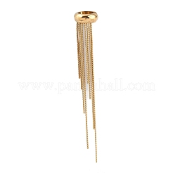 Orecchini a polsino con nappine in acciaio inossidabile 304 per donna&nbsp;SA-H003-06G