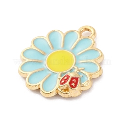 Pendente smaltati in lega&nbsp;LS-ENAM-Q001-06G-03
