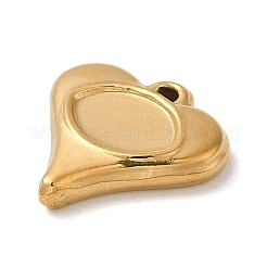 Кабошоны для подвесок из нержавеющей стали 304 для эмали&nbsp;LS-STAS-D013-01A-G