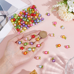 100шт. подвески из прозрачного акрила в виде тыквы&nbsp;PALLOY-ME00022