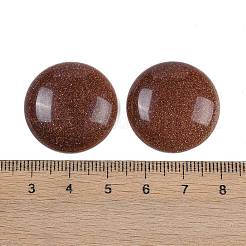 Cabochons en goldstone synthétique&nbsp;G-H1596-FR-25mm-23