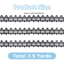 Ruban de dentelle en polyester de 7.5 mètre&nbsp;OCOR-DR0001-33B
