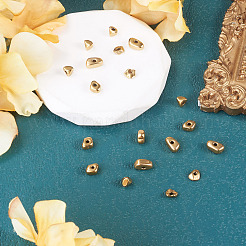 20 pièce 4 styles de perles en acier inoxydable 304&nbsp;STAS-TA0006-40