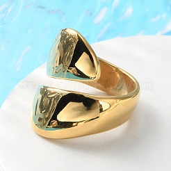 Кольцо-манжета из нержавеющей стали 304 с ионным покрытием (IP)&nbsp;RJEW-L103-01-G