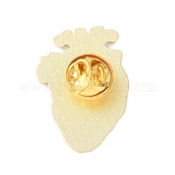 Сердечки эмалевые булавки&nbsp;LS-JEWB-D309-01B-G