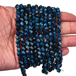 Природных тигровый глаз бисер нитей&nbsp;G-I217-A-01E