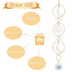 Украшения из пластиковых подвесок&nbsp;HJEW-WH0039-06