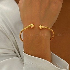 Элегантные браслеты-манжеты из нержавеющей стали&nbsp;QC8972-1