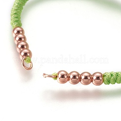 Fabrication de bracelets de perles tressées en nylon&nbsp;BJEW-F360-FRG07