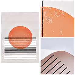 Абстрактное искусство стены холст&nbsp;HJEW-CN0001-04