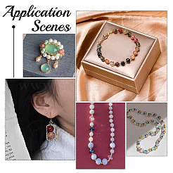 Природного флюорита бисер нитей&nbsp;G-AR0003-76