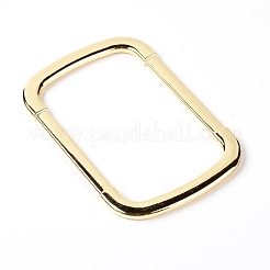 Poignée de sac fourre-tout rectangle en alliage de zinc&nbsp;FIND-WH0072-76
