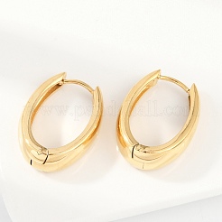 Pendientes de aro de acero inoxidable 201&nbsp;EJEW-Q026-22G