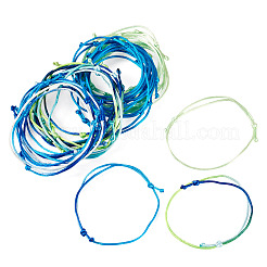 32 pieza de 4 colores para hacer pulseras de hilo de nailon&nbsp;BJEW-TAC0068