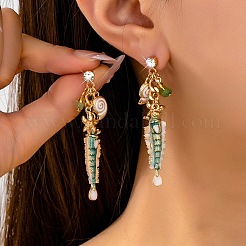 Aretes de aleación de esmalte&nbsp;WG049B8-01