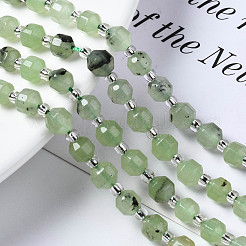 Hilos de abalorios de jade blanco natural&nbsp;G-T132-047A