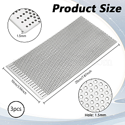 Фильтр тонкой очистки из нержавеющей стали 304&nbsp;DIY-WH0504-280A