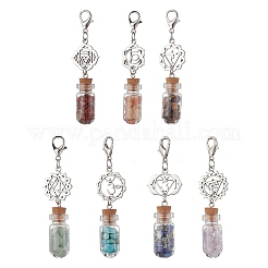 7 чакра натуральный красный авантюрин&nbsp;HJEW-JM03099-02