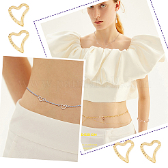 100 шт. соединительные кольца из нержавеющей стали 304&nbsp;STAS-DC0015-20