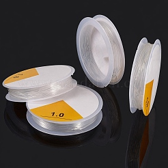 4 rouleau de fil élastique rond en cristal extensible&nbsp;EW-TA0001-09D