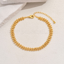Простые классические браслеты с латунными шариками для женщин на каждый день&nbsp;EC5189-1