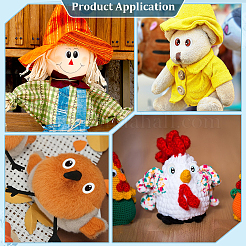 Стеклянные кукольные поделки глаза&nbsp;DOLL-PH0001-65A