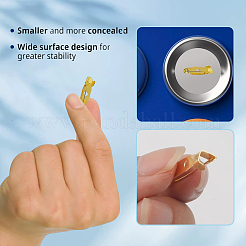 120 шт. 4 стиля железной фурнитуры для броши&nbsp;IFIN-SP0001-34