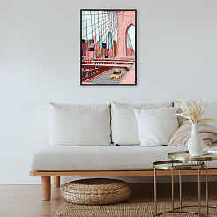 Diy 5d kits de peinture au diamant sur toile new york city&nbsp;DIY-C018-02