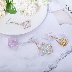 6 пара сережек-колец из нержавеющей стали 304&nbsp;EJEW-CA00001