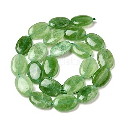 Нити бусин из натурального окрашенного малайзийского нефрита&nbsp;G-B137-A01-01J