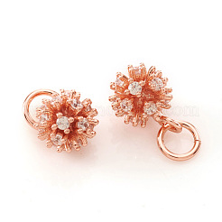 Ottone micro spianare fascino zirconi&nbsp;KK-I672-19