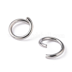 Anlaufgeschützte offene Biegeringe aus Edelstahl 304&nbsp;STAS-R049-7x1mm