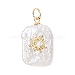 3 шт. подвески из натурального барочного жемчуга Кеши в 3 стилях&nbsp;PALLOY-JF04921