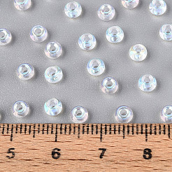 6/0 полупокрытая стеклянная бусина&nbsp;SEED-N008-04G