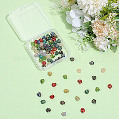 100pcs perle di vetro&nbsp;LAMP-SC0001-92