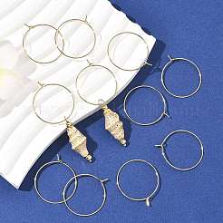 Латунная фурнитура для хооп серег&nbsp;XGRPCH280-218G