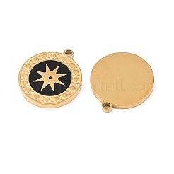 304 Edelstahl-Emaille-Anhänger&nbsp;STAS-Z190-08G-01
